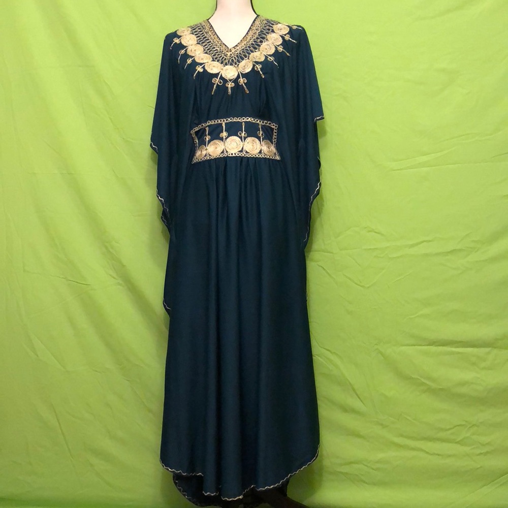 Tunisian tunic dress. Arabian Princess Maxi Dress